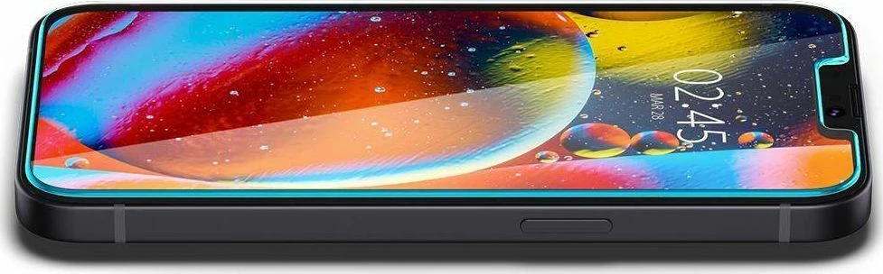 Xham i kalitur mbrojtës ekrani, Spigen, Glas.TR EZ Fit, për Apple iPhone 13/13 Pro, 9H, 0.2mm, 2 copë