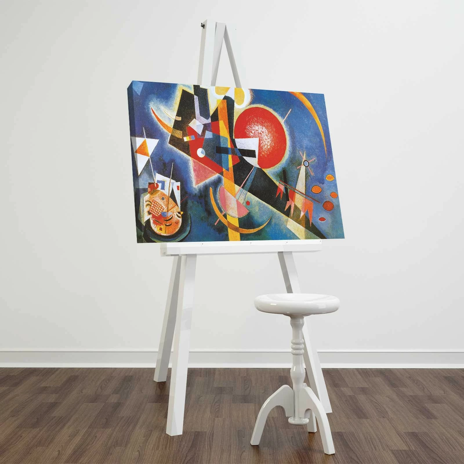 Pikturë dekorative në kanavacë, Wallity FAMOUSART-038, shumëngjyrëshe, 45x70cm