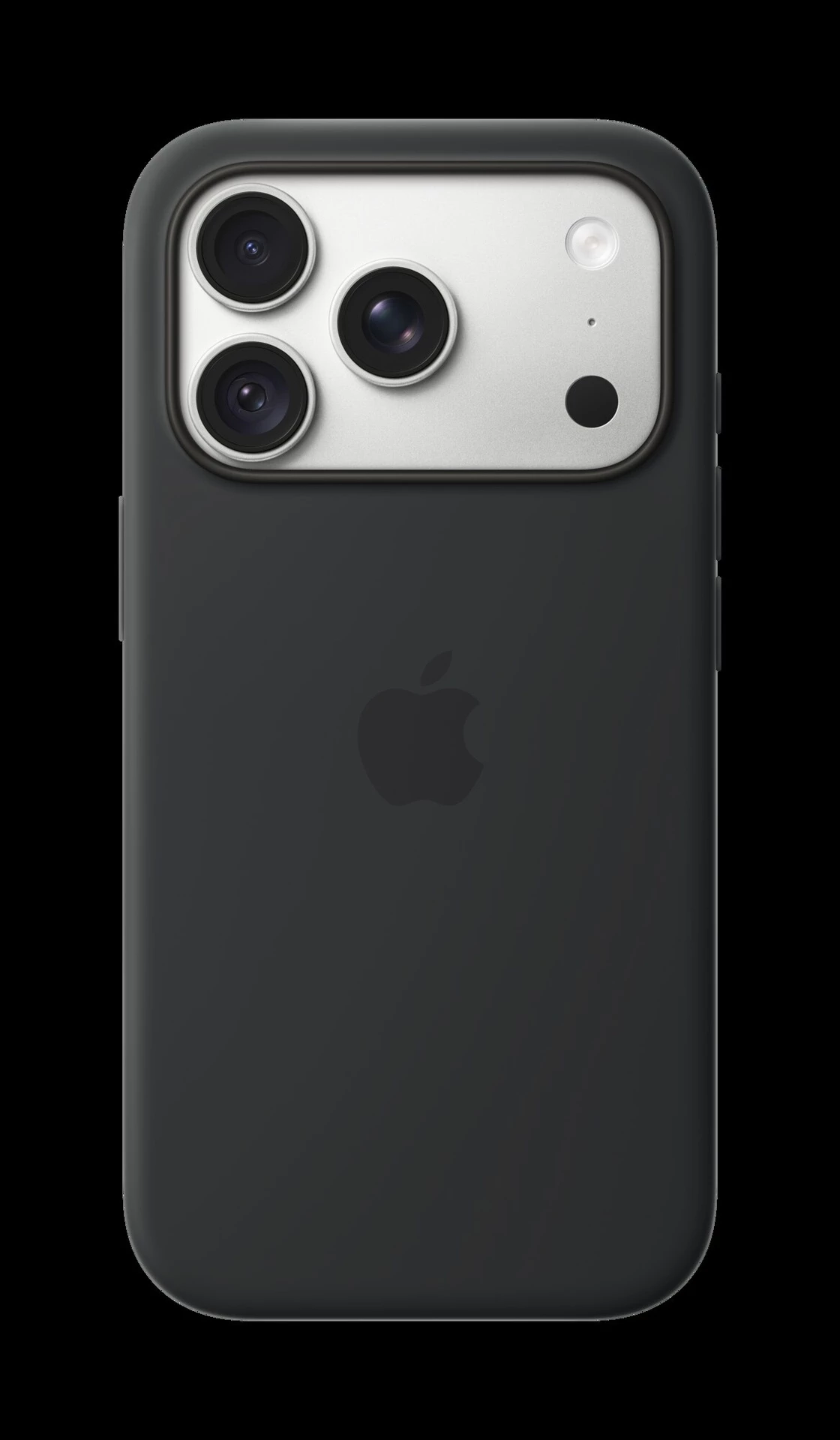 Apple iPhone 18 Pro Silicone Case with MagSafe Black