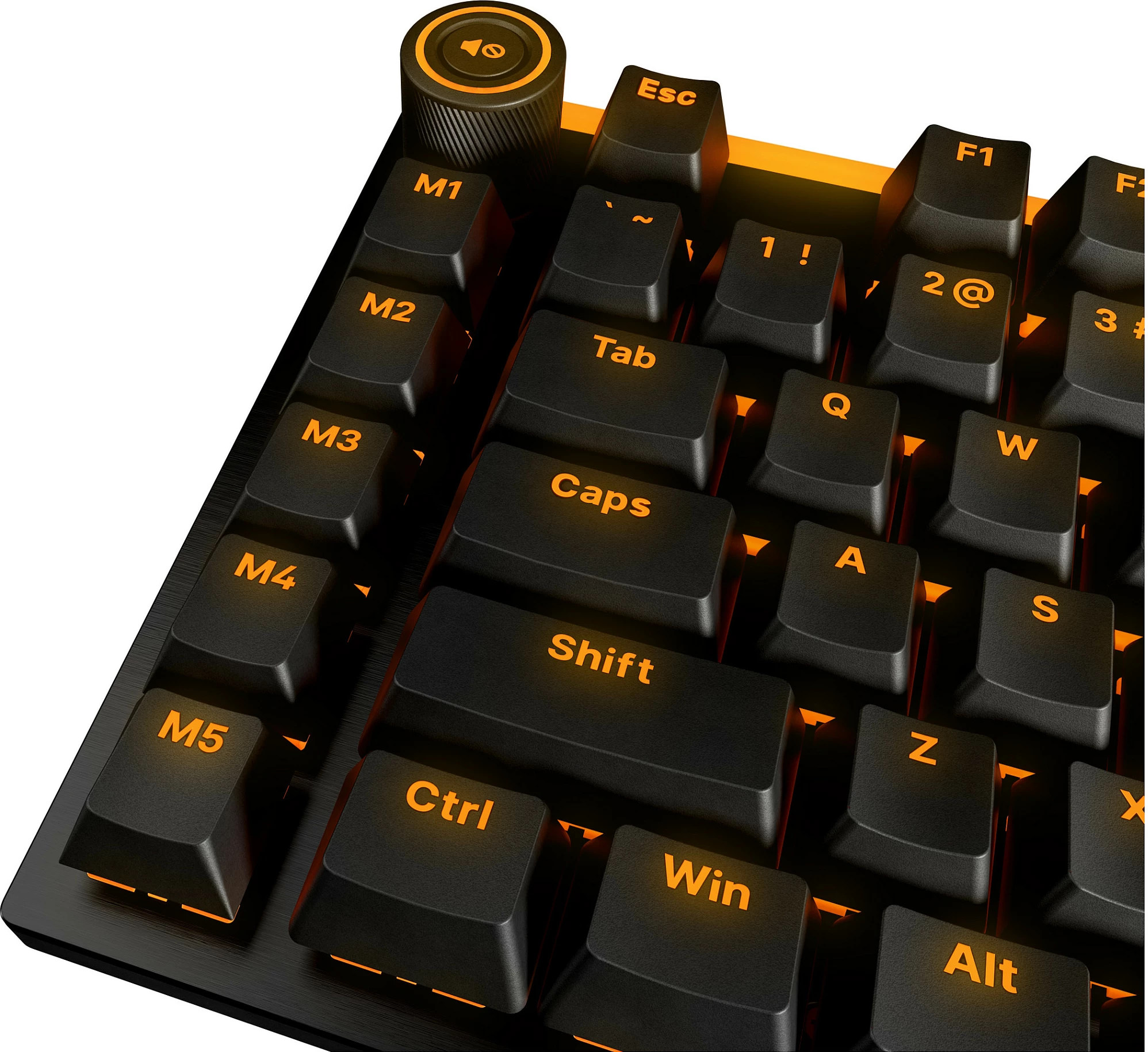 Tastierë mekanike be quiet! Light Mount Silent Tactile, Full-size 100%, AZERTY FR ISO, RGB, USB, e zezë