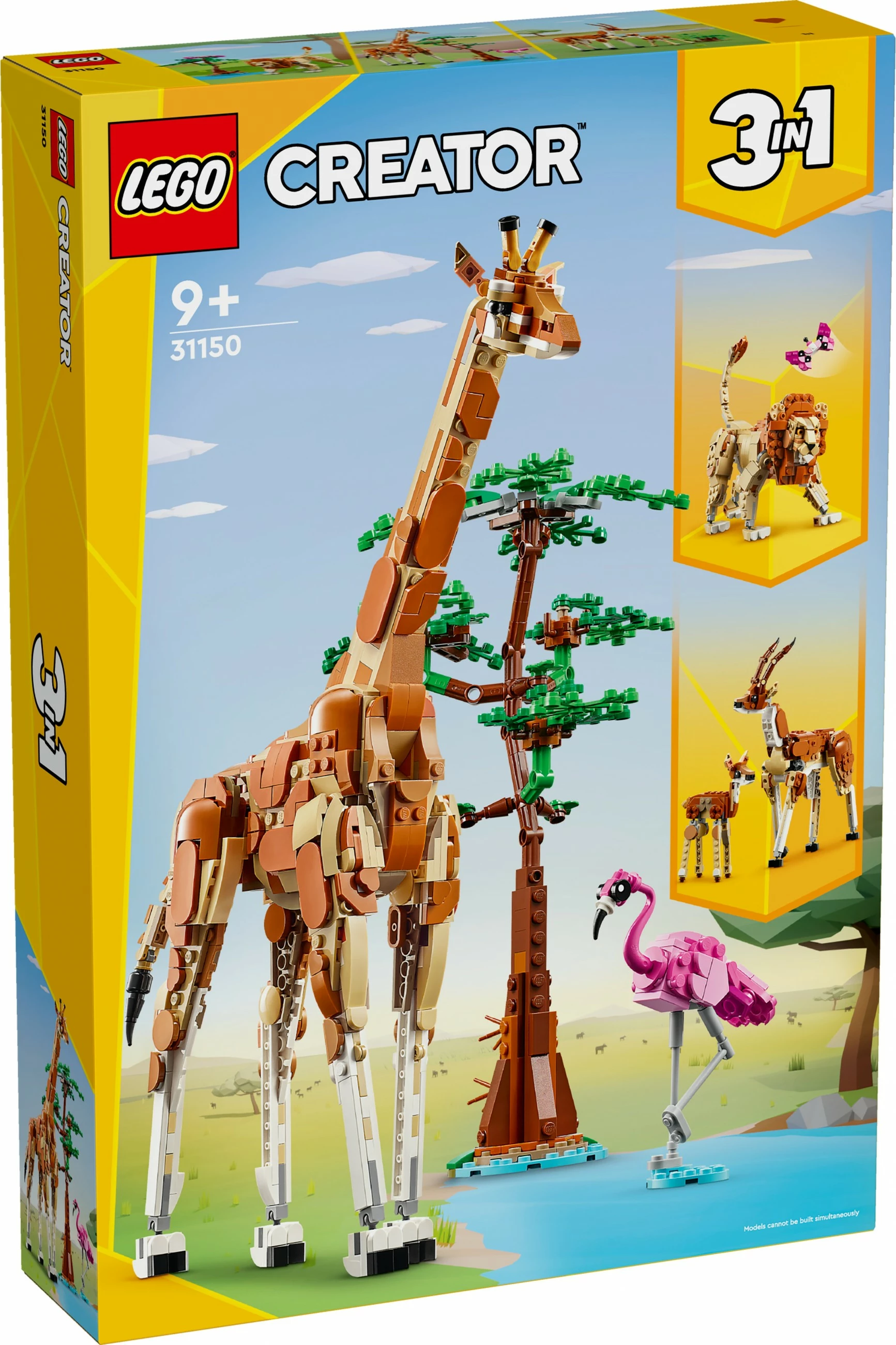 Set ndërtimi LEGO Creator 3in1 31150, 780 pjesë, shumëngjyrësh