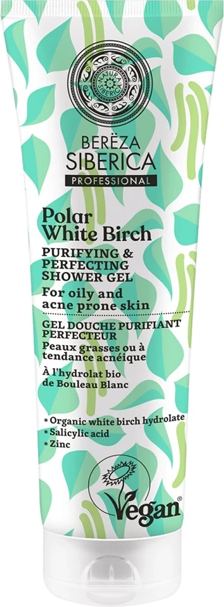 Xhel dushi për femra Natura Siberica Bereza Siberica, 200ml