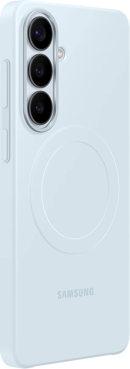 Mbështjellës Samsung Slim Magnet Case për Samsung Galaxy S26+, kompatibil me MagSafe, blu, në kuti
