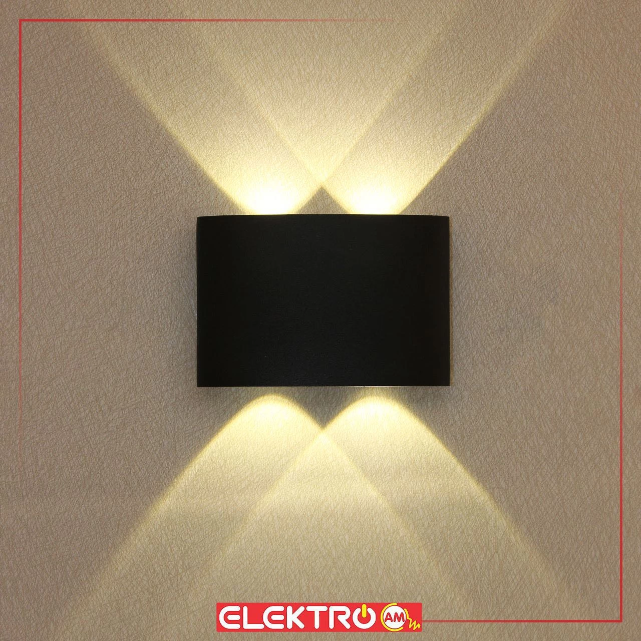 Anësore Muri LED 4W 236/4 BK