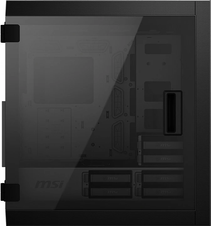 Kasë MSI MPG SEKIRA 500P, midi tower, xham anësor, e zezë