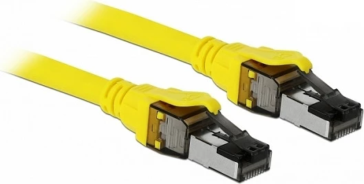 Kabllo rrjeti DeLOCK 86585 Cat8.1, 5 m, S/FTP, RJ-45, 40 Gbps, e verdhë
