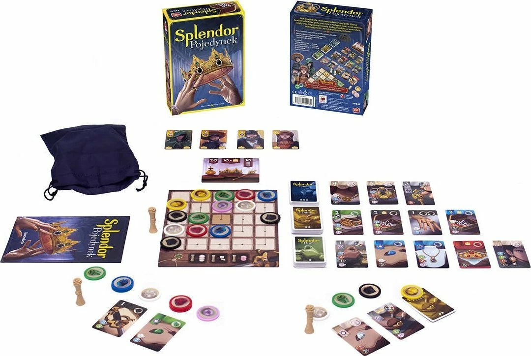 Lojë tavoline Rebel Splendor: Duel, 2 lojtarë, 10+, version Polonisht