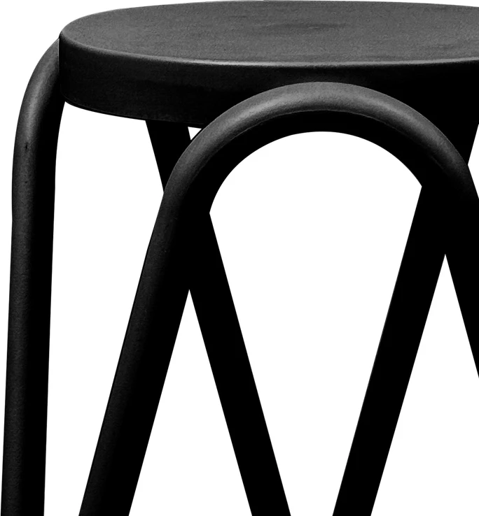 Karrige Serzona, PP, ngjyrë e zezë, 27x45.5cm