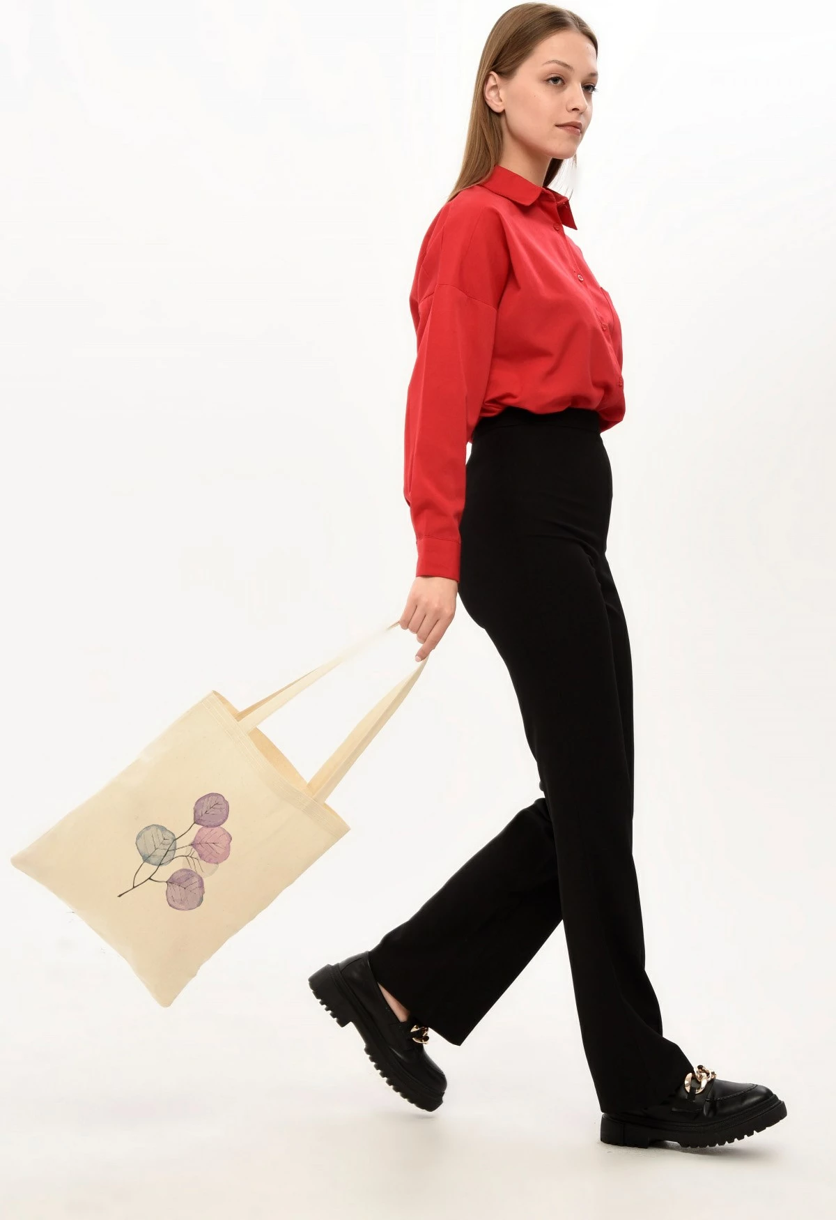 Çantë tote Zoozie Bags, krem, 0476