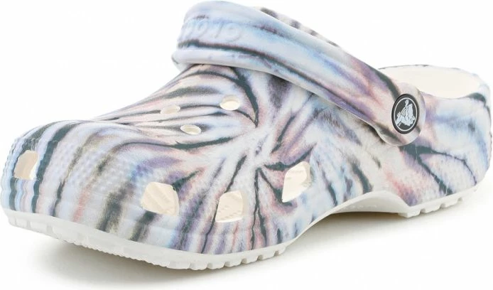 Atlete lifestyle Crocs Classic Tie Dye Clog 211937-0PZ, chalk/multi