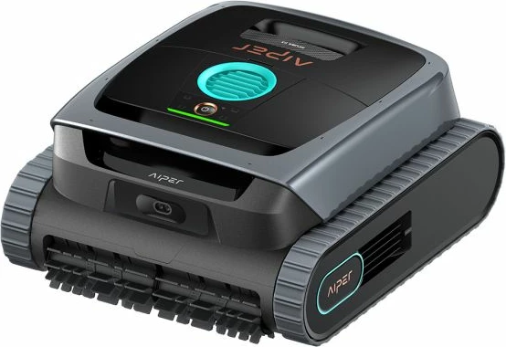 Robot pastrues pishine me bateri AIPER Scuba S3 10,400 mAh, 300 LPM, shportë filtri 3.5 L, 240 min, gri/zezë, set 4 copë