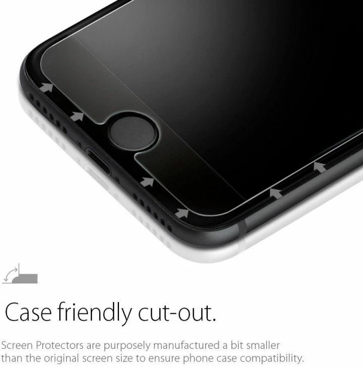 Xham i temperuar Spigen Glas.tR Slim për iPhone 7/8/SE 2020/SE 2022
