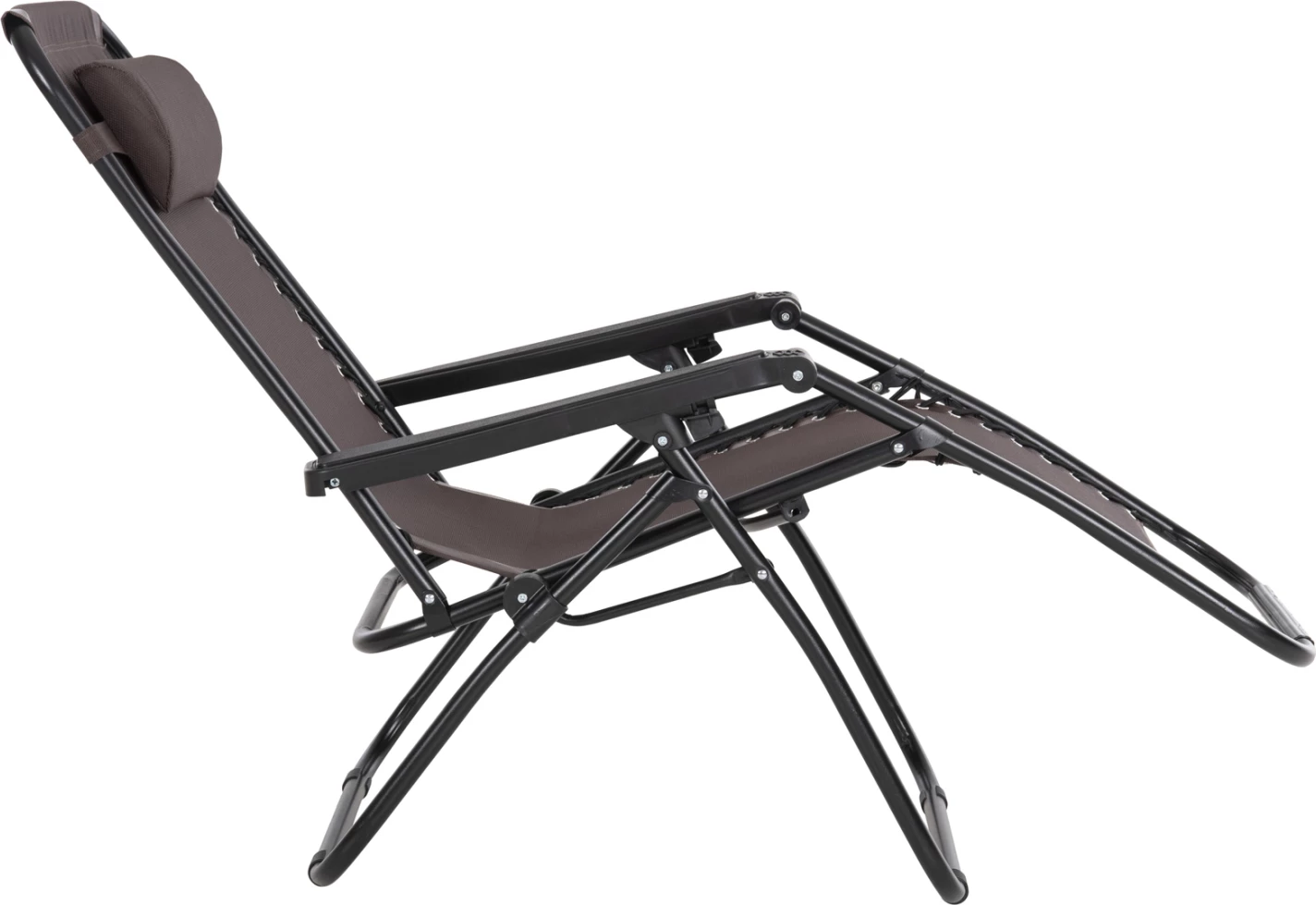 Karrige relaksuese COMPANION, tekstilene kafe, metal i zi, FH5095.13, 67x145x110cm