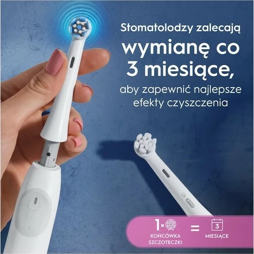 Koka rezervë për brushë dhëmbësh Oral-B iO Gentle Care, 4 copë, e zezë