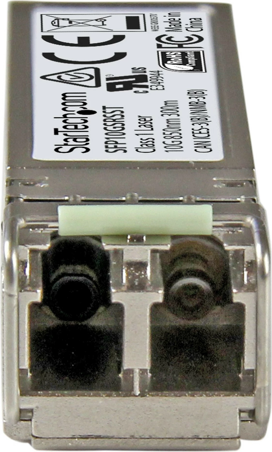 Modul transceiver SFP+ StarTech SFP10GSRSST, 10GbE 10GBASE-SR, LC, MMF, 300m, 850nm, i argjendtë