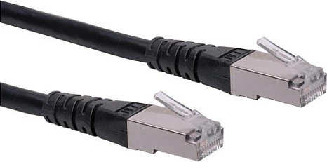Kabllo rrjeti ROLINE Cat6 S/FTP RJ-45 10m, e zezë