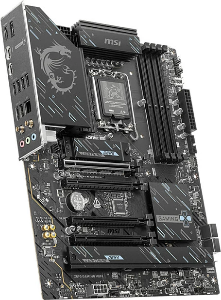 Pllakë amë MSI Z890 GAMING WIFI, LGA 1851, DDR5 deri 256GB, ATX, Wi‑Fi 7, e zezë