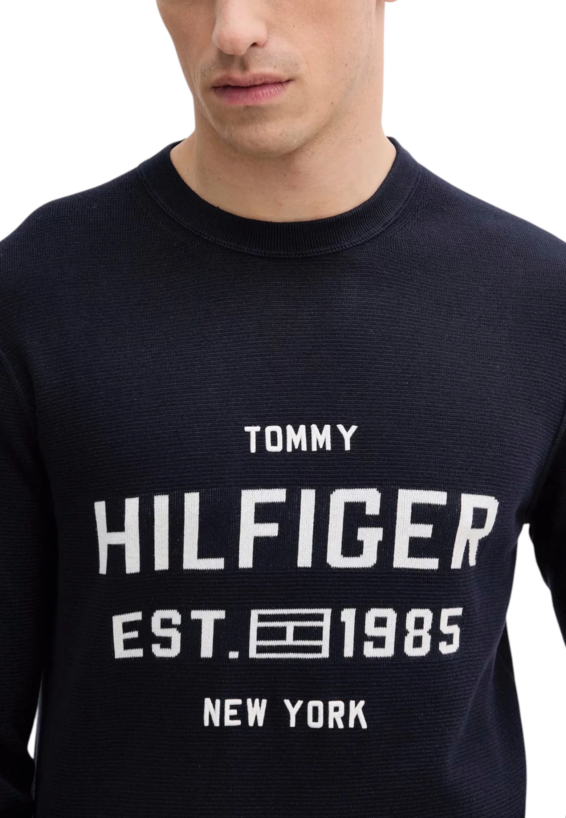 Xhemper për meshkuj Tommy Hilfiger MW0MW39533, blu e errët [Madhësia: XXXL]