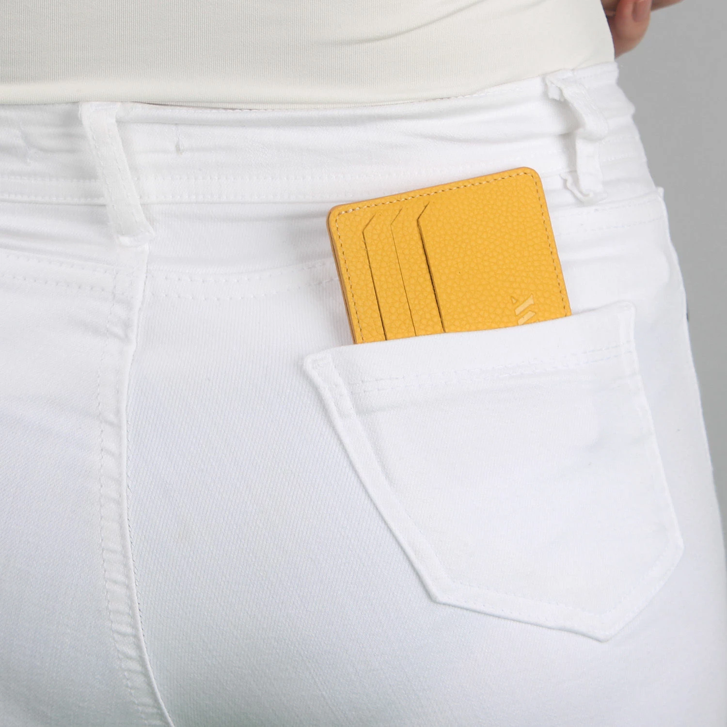 Portofol lëkure i verdhë Zoozie Bags, 4380