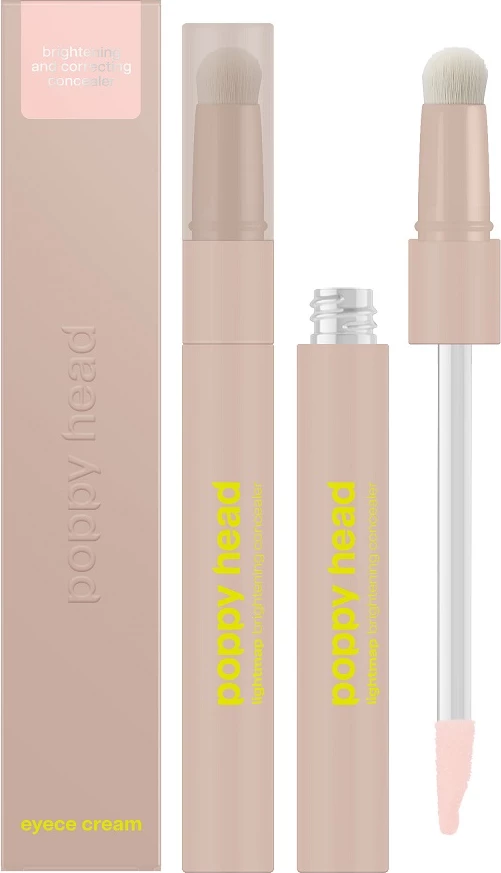 Korrektor për sy Poppy Head Eyece Cream Brightening-Correcting Under Eye Concealer për femra 01 Pink Gelato, 1 copë