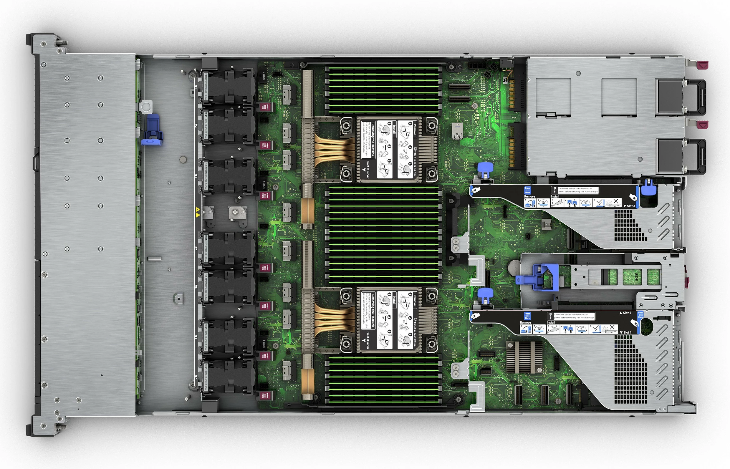 Server HPE ProLiant DL360 Gen11, Intel Xeon 4510 2.4GHz 12-Core, 64GB DDR5, 2x960GB SSD, 1U Rack
