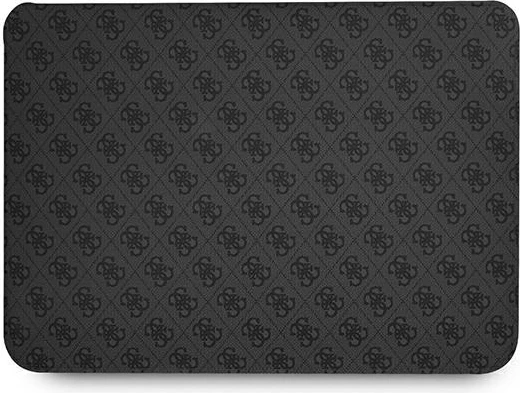 Mbështjellës laptopi Guess 4G Uptown Triangle Logo, 13-14", e zezë