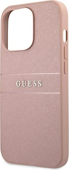 Mbështjellës Guess GUHCP13XPSASBPI për iPhone 13 Pro Max 6.7", rozë