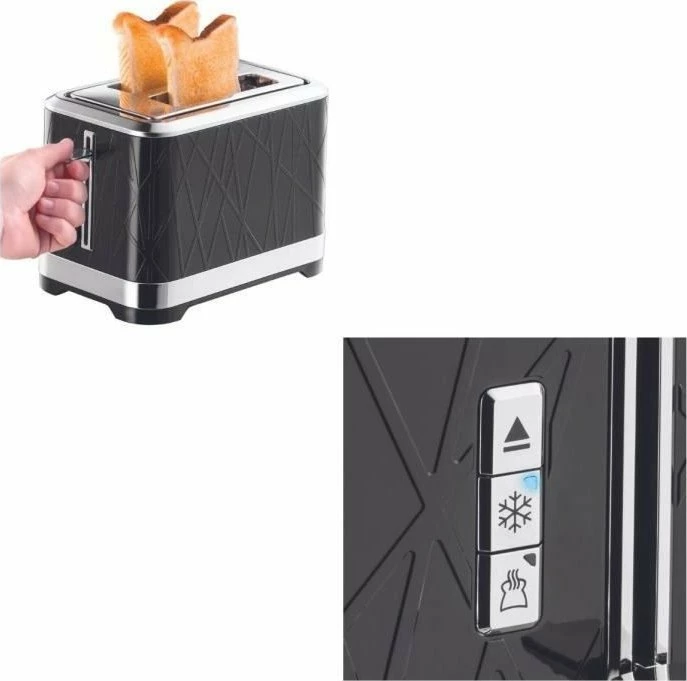 Toster Russell Hobbs Structure 28091-56 2 feta 1050W, i zi