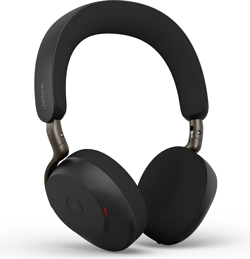 Kufje Jabra Evolve3 75 MS + Link 390a, Bluetooth 5.3, të zeza