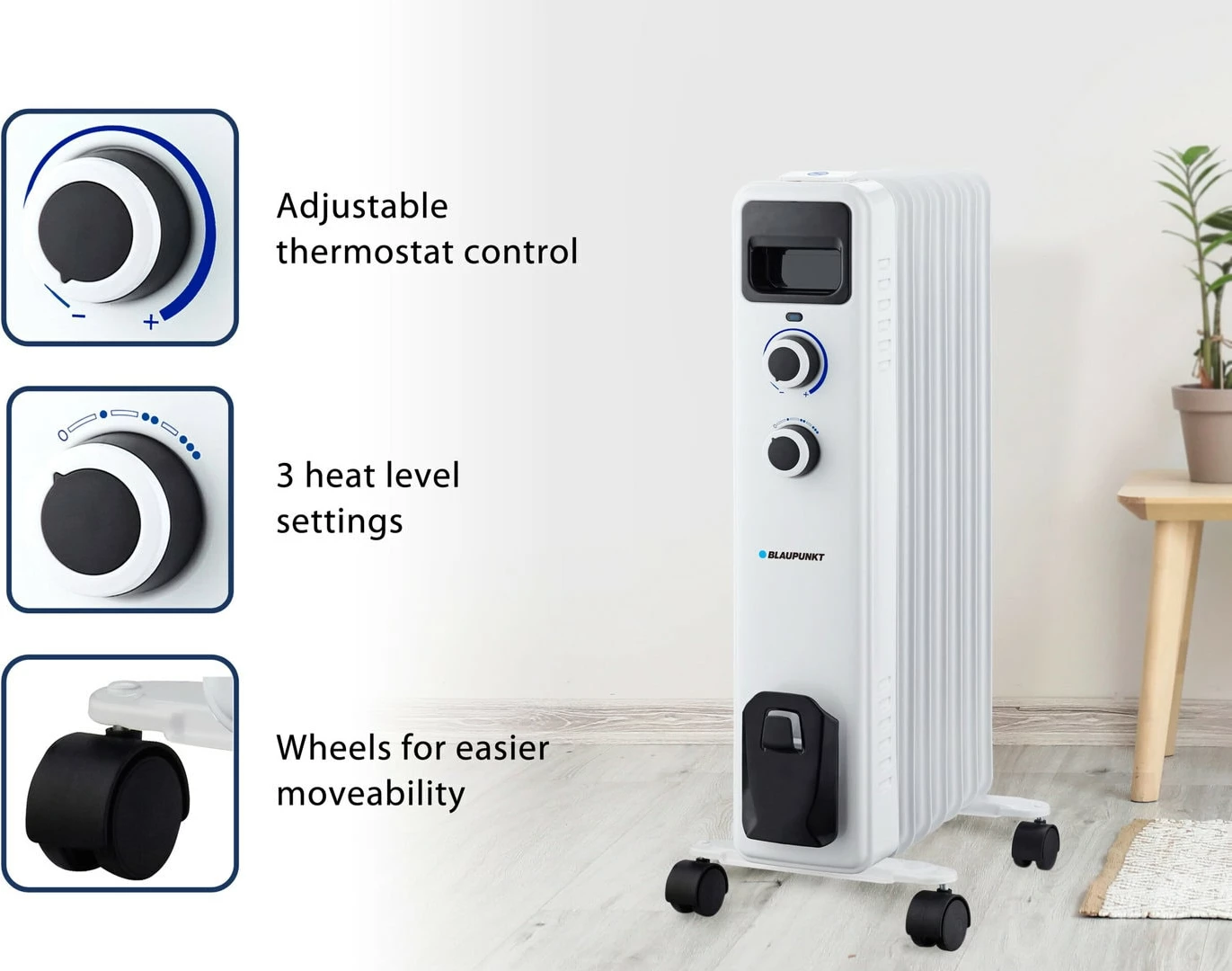 Blaupunkt Radiator me vaj HOR301