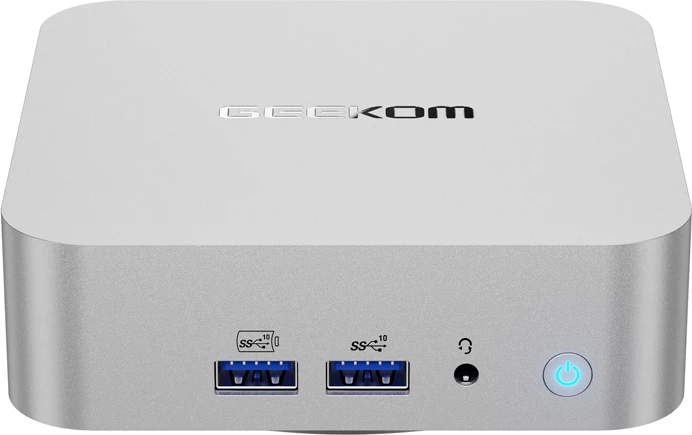 Mini PC GEEKOM A8, AMD Ryzen 9 8945HS, 32GB RAM, 2TB SSD, Windows 11 Pro
