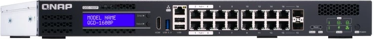 Switch QNAP QGD-1600P-4G, 16+4 porte, PoE, rackmount