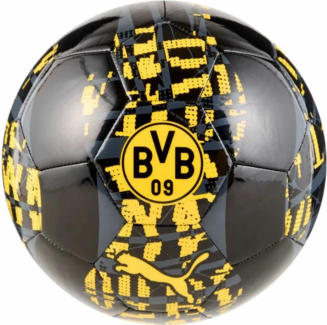 Top futbolli Puma BVB, për të gjithë, i zi dhe i verdhë