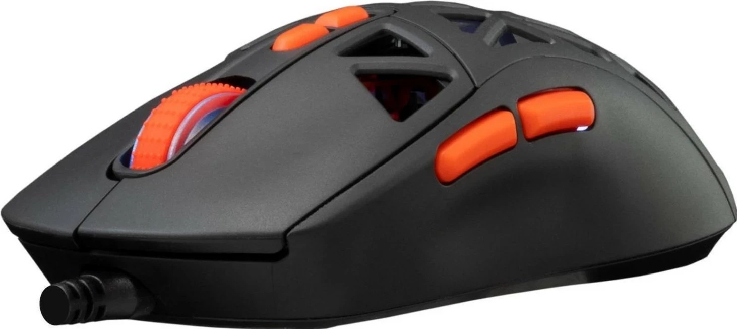 Maus gaming Baracuda Seal, 12800 DPI, RGB, USB, i zi
