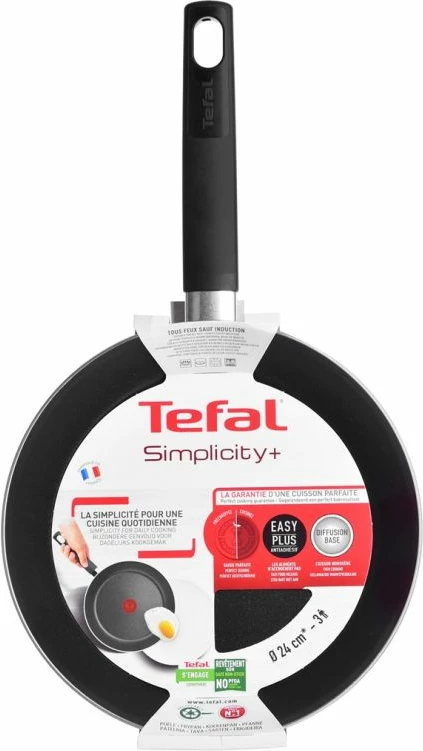 Tigan Tefal Simplicity B5820402, i zi, 24 cm