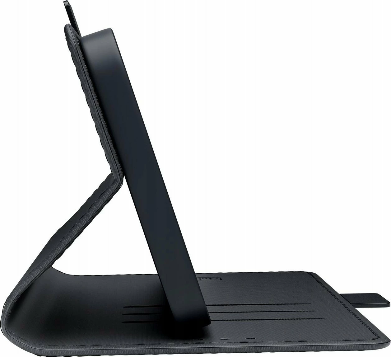 Mbështjellës 3MK Wallet Case për Samsung Galaxy A36 5G, me xham të kalitur, i zi