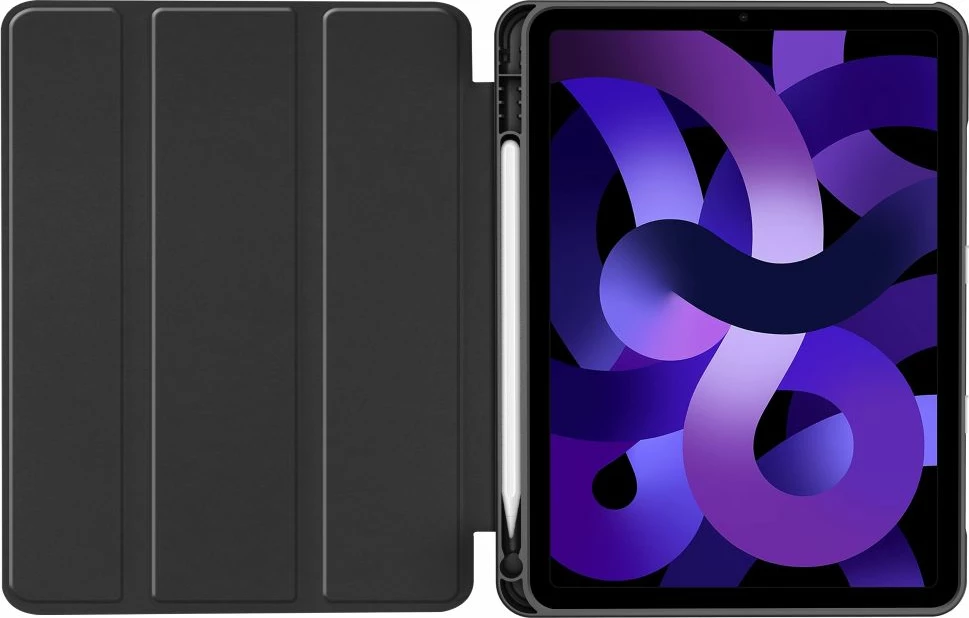 Mbështjellës Tech-Protect SC Pen Case për iPad Air 10.9"/11", Silikon, i zi