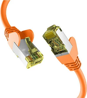 Kabllo rrjeti EFB Elektronik CAT6a 25m S/FTP RJ-45, portokalli