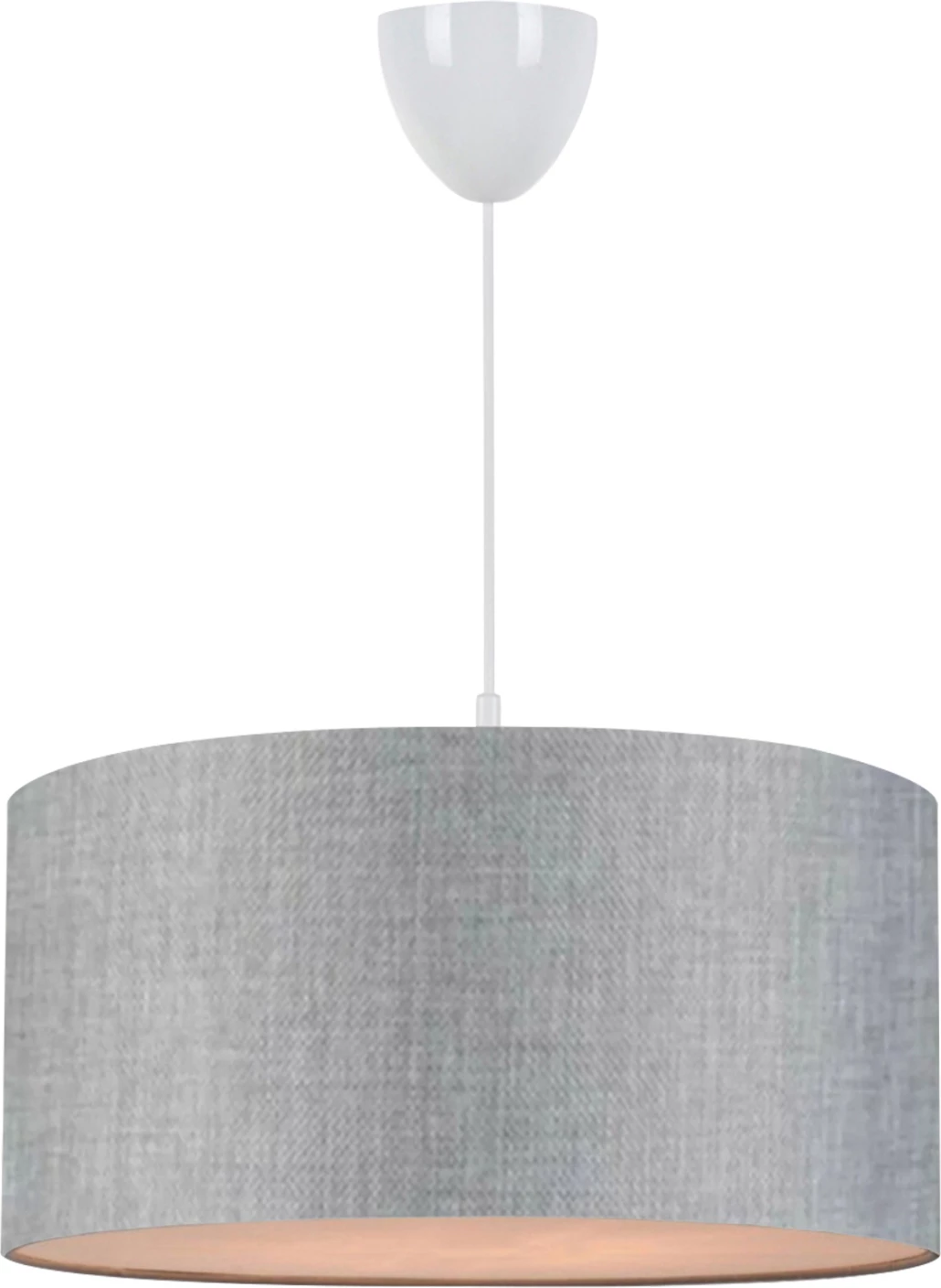 Llambë tavani varëse, hije cilindrike tekstili gri, FH7620.04