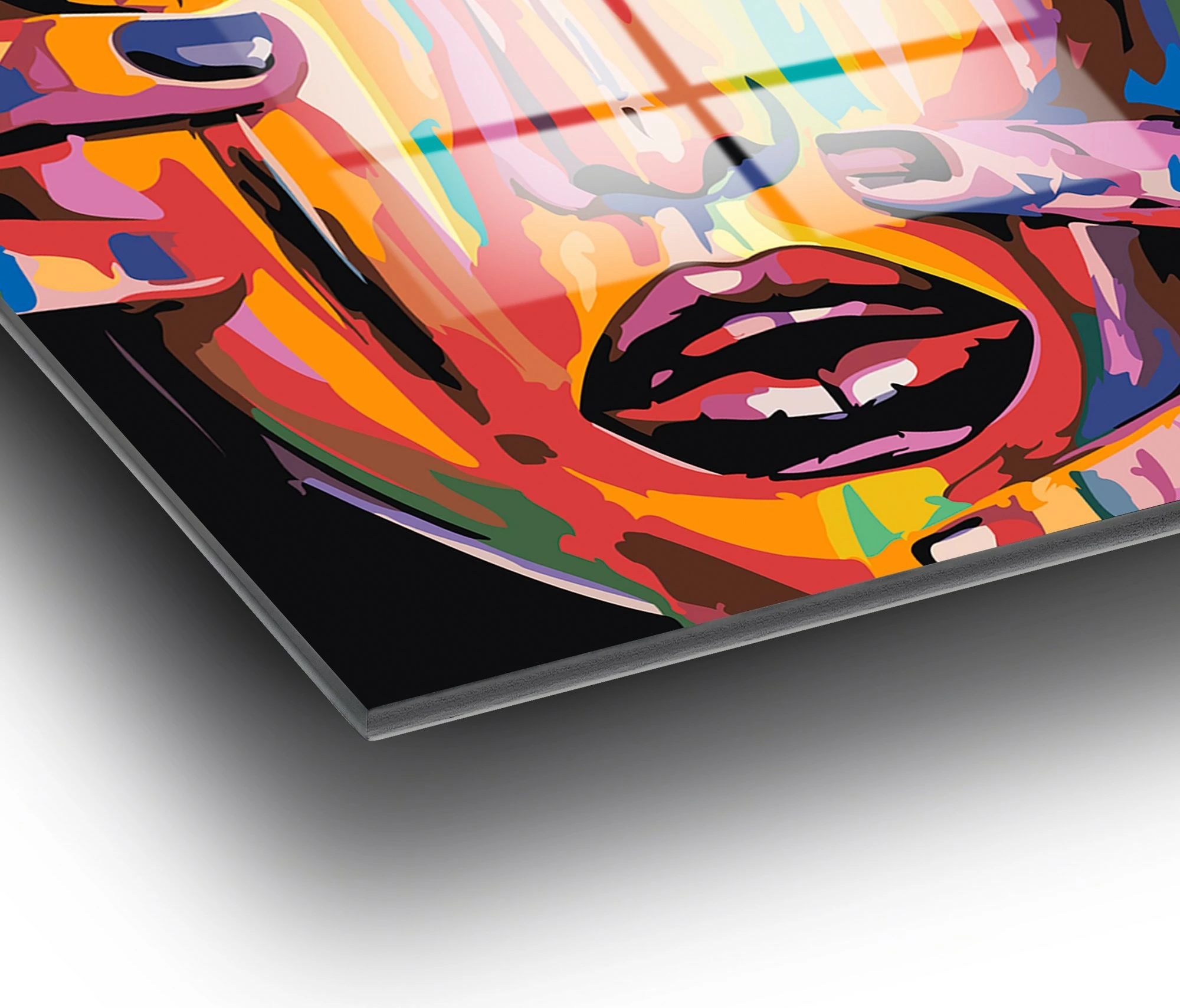 Pikturë dekorative prej xhami të temperuar (3 copë), Wallity, UV-852, 50x50cm