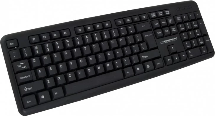 Tastierë USB Esperanza Amarillo EK134, e zezë