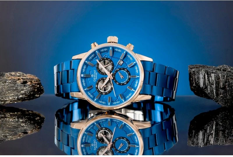 Orë dore për meshkuj Giewont, blu