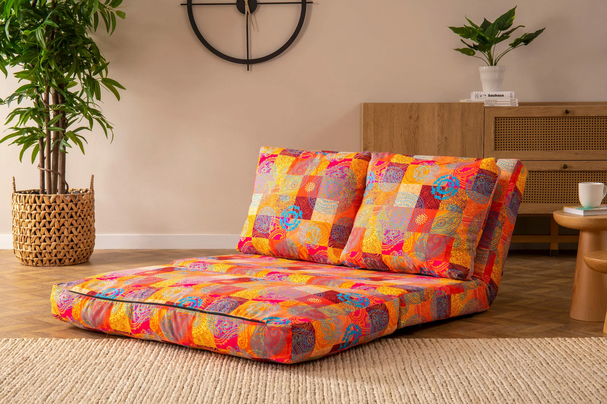 Divan-krevat 2 vendësh, patchwork, Taida Atelier del Sofa