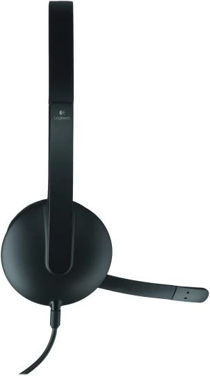 Kufje me mikrofon Logitech H340 USB (981-000475), Plug&Play, anulim zhurme, e zezë