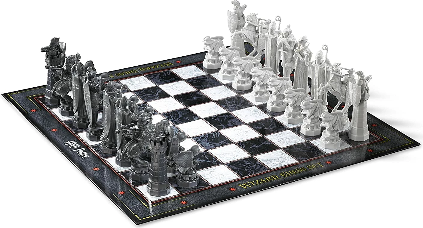Set shahu NOBLE COLLECTION Harry Potter Wizard's Chess, 32 figura