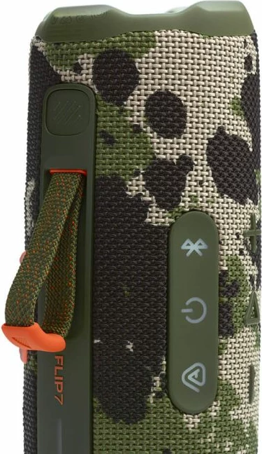 Altoparlant portativ Bluetooth JBL Flip 7, AI Sound Boost, IP68, 16 orë, kamuflazh military