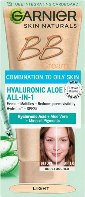 Garnier BB Cream Combination To Oily Skin Light