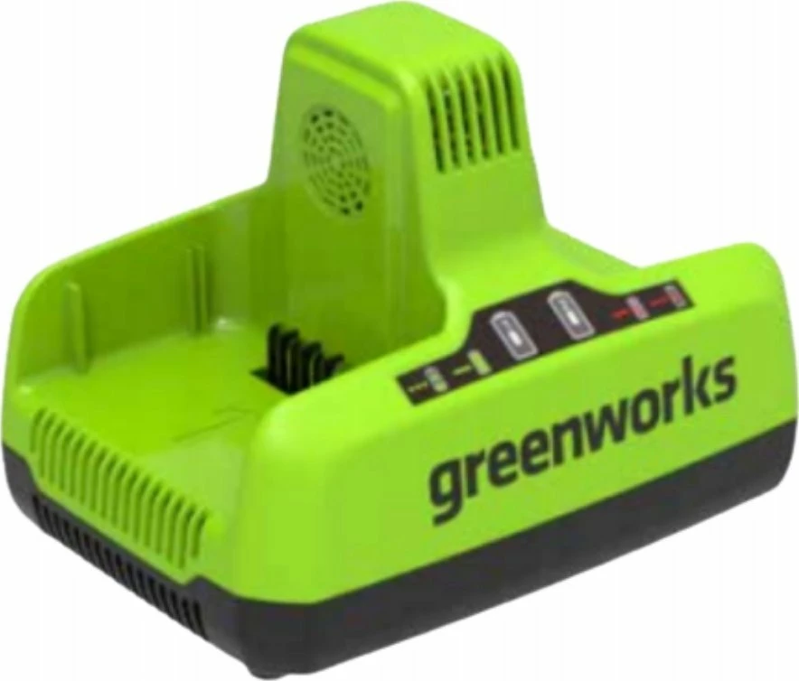 Karikues baterie Greenworks G60x2UC6 (GR2939807) 60 V 6 A, dual-slot, i gjelbër, 1 copë
