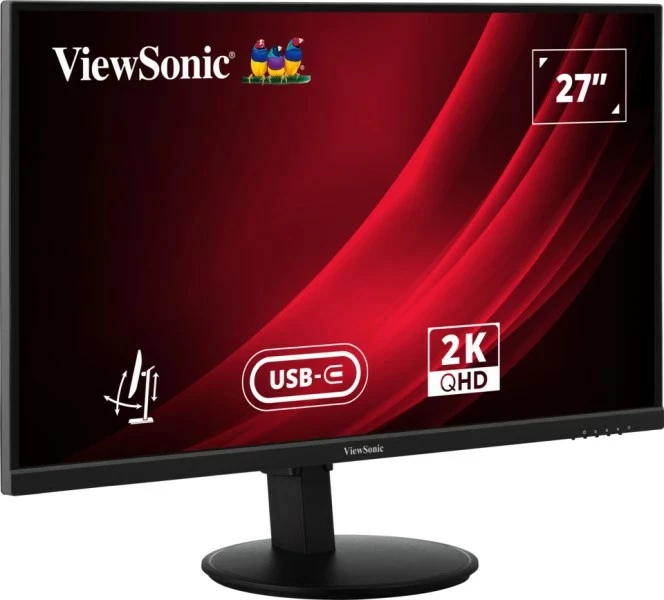 Monitor Viewsonic VG2709-2K-MHDU-2, 27", QHD, LED, i zi