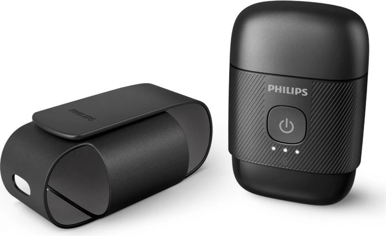 Makinë rroje Philips S591/05, për meshkuj, e zezë, me etui udhëtimi